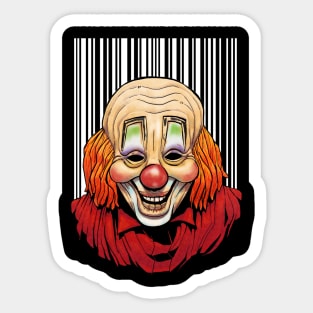 Self Titled #6 The Clown Sticker